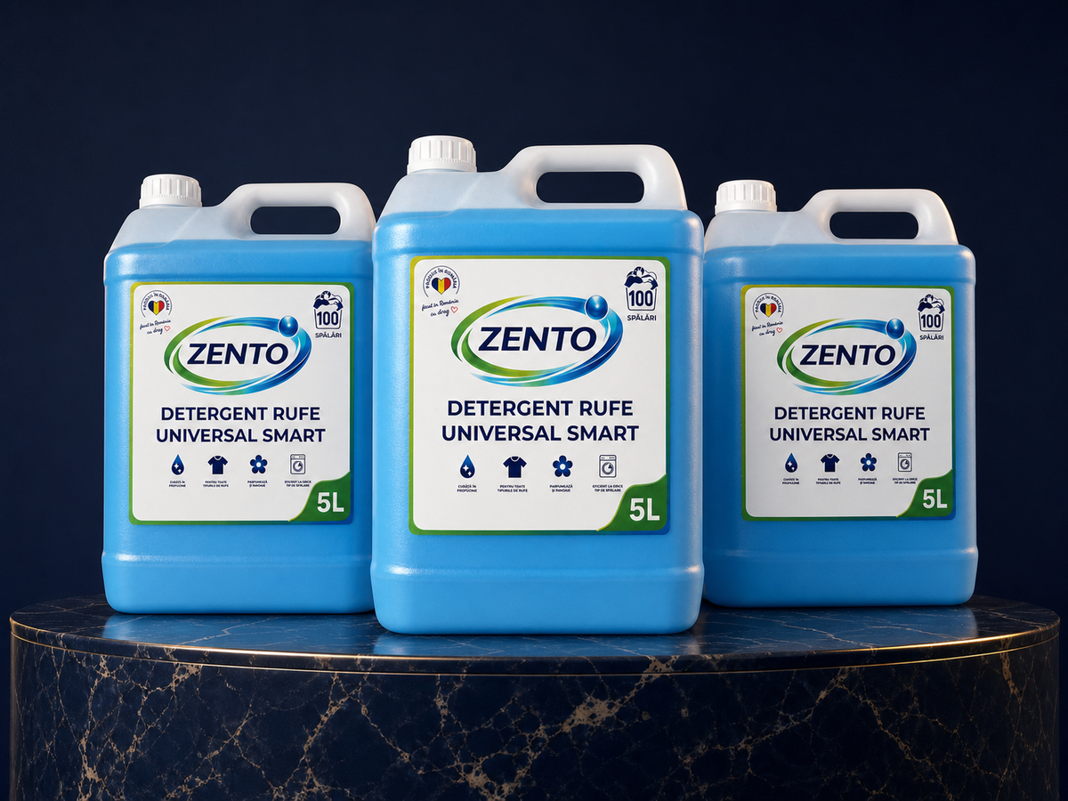 Pachet Zento Smart: trei bidoane de detergent universal 5L